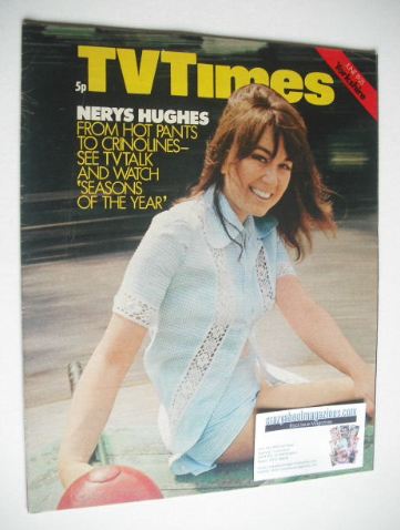 TV Times magazine - Nerys Hughes cover (19-25 June 1971)