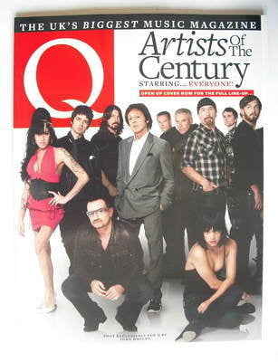 Q magazine - Artists Of The Century cover (January 2010)