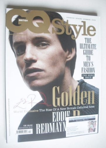 British GQ Style magazine - Spring/Summer 2015 (Reddie Redmayne - Cover 1)