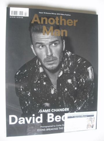 Another Man magazine - Autumn/Winter 2014 - David Beckham cover