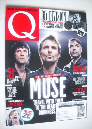 <!--2015-07-->Q magazine - Muse cover (July 2015)