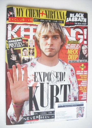 Kerrang magazine - Kurt Cobain cover (14 November 2015 - Issue 1594)
