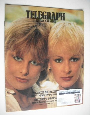 The Sunday Telegraph magazine - Nina Carter and Jilly Johnson cover (23 December 1979)