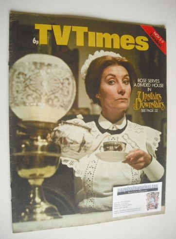 TV Times magazine - Jean Marsh cover (3-9 November 1973)