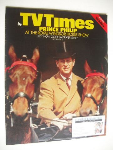 TV Times magazine - Prince Philip cover (4-10 May 1974)