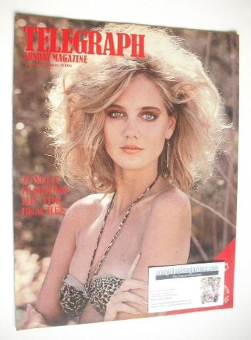 The Sunday Telegraph magazine - Jungle Fashions cover (30 December 1984)