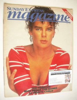 Sunday Express magazine - 7 July 1985 - Princess Stephanie cover