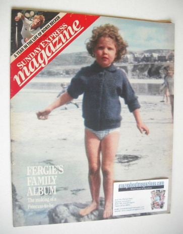 Sunday Express magazine - 22 June 1986 - Sarah Ferguson cover