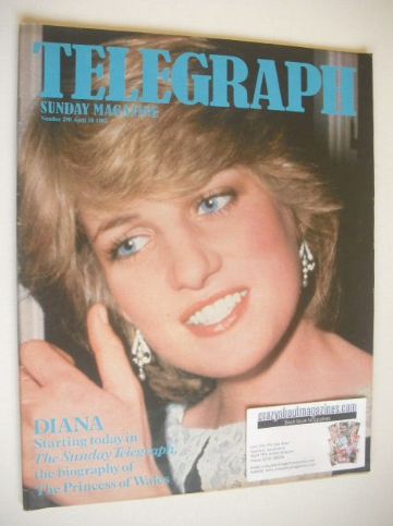 <!--1982-04-18-->The Sunday Telegraph magazine - Princess Diana cover (18 A