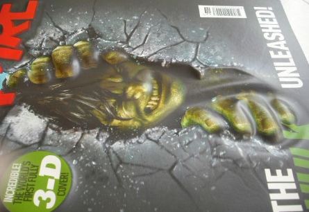 Empire magazine - The Hulk 3D cover (June 2008)