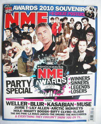 NME magazine - NME Awards 2010 (6 March 2010)