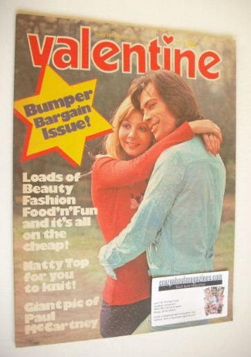 <!--1972-11-25-->Valentine magazine (25 November 1972)
