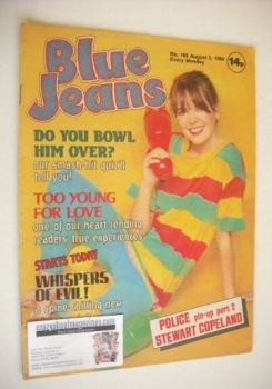 Blue Jeans magazine (2 August 1980 - Issue 185)