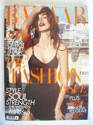<!--2010-03-->Harper's Bazaar magazine - March 2010 - Cindy Crawford cover