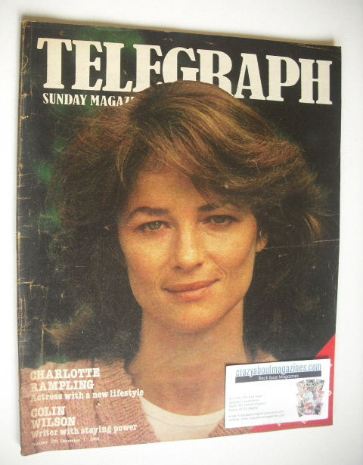 <!--1980-12-07-->The Sunday Telegraph magazine - Charlotte Rampling cover (