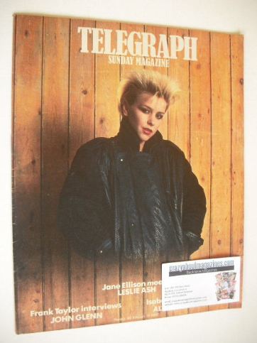 The Sunday Telegraph magazine - Leslie Ash cover (19 February 1984)