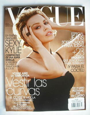 <!--2010-02-->Vogue Espana magazine - February 2010 - Kylie Minogue cover