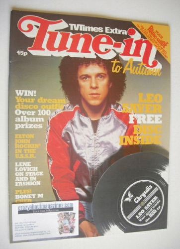 Tune-In magazine - Leo Sayer cover (Autumn 1979)