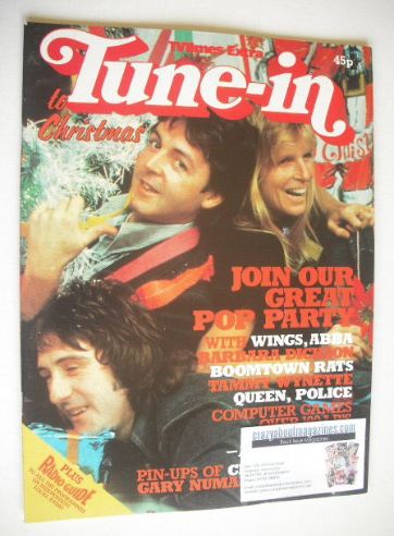 Tune-In magazine - Wings cover (Christmas 1979)