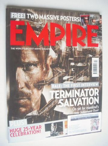 <!--2009-04-->Empire magazine - Christian Bale cover (April 2009)