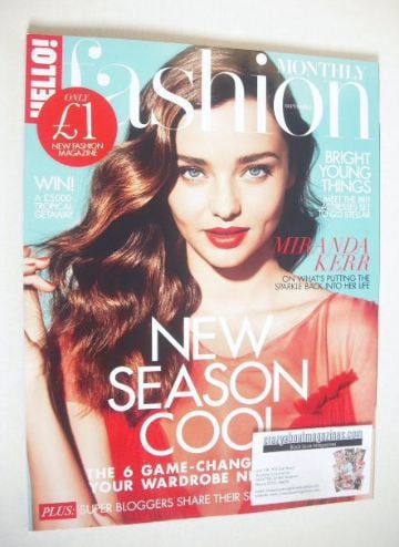 <!--2015-09-->Hello! Fashion Monthly magazine - Miranda Kerr cover (Septemb