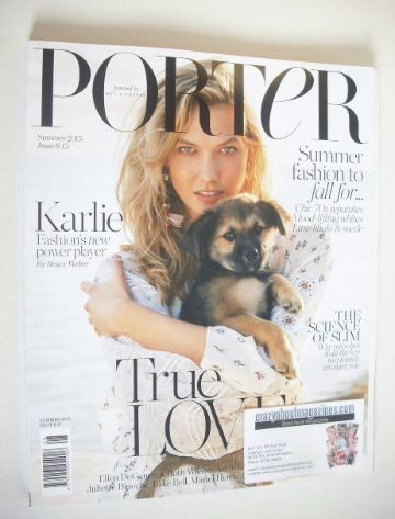 Porter magazine - Karlie Kloss cover (Summer 2015)