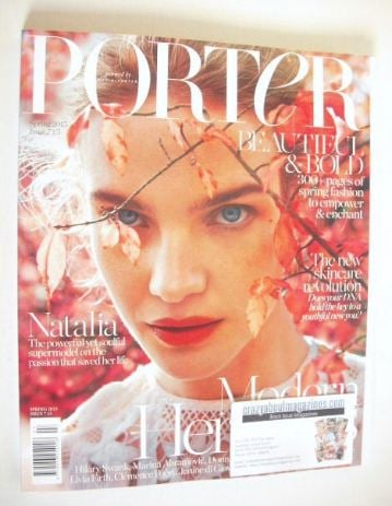 <!--2015-04-->Porter magazine - Natalia Vodianova cover (Spring 2015)