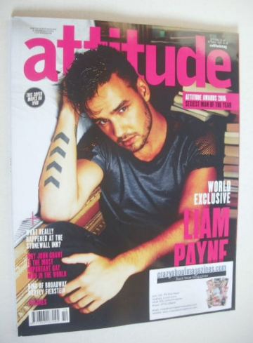 Attitude magazine - Liam Payne cover (October 2015 - Cover 2/2)