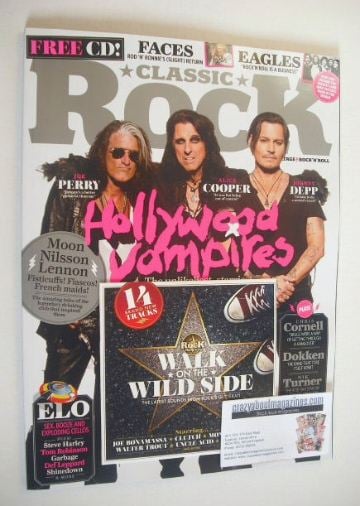 Classic Rock magazine - November 2015 - Hollywood Vampires cover