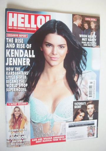 Hello! magazine - Kendall Jenner cover (23 November 2015 - Issue 1406)
