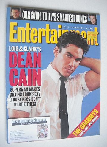 <!--1996-02-16-->Entertainment Weekly magazine - Dean Cain cover (16 Februa