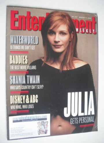 <!--1995-08-11-->Entertainment Weekly magazine - Julia Roberts cover (11 Au