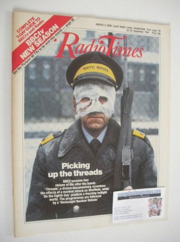Radio Times magazine - Picking Up The Threads cover (22-28 September 1984)