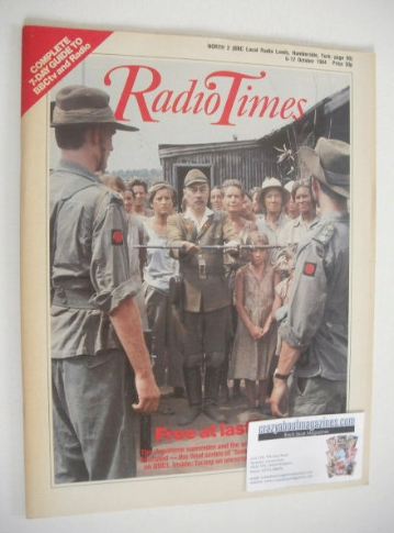 <!--1984-10-06-->Radio Times magazine - Tenko cover (6-12 October 1984)