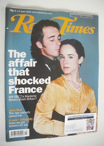 Radio Times magazine - Greg Wise and Frances O'Connor cover (8-14 April 2000)