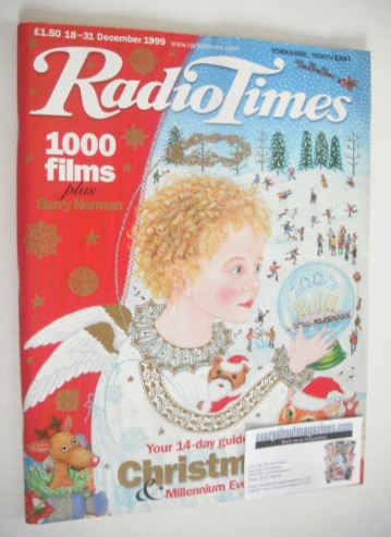 <!--1999-12-18-->Radio Times magazine - Christmas and Millennium Eve cover 