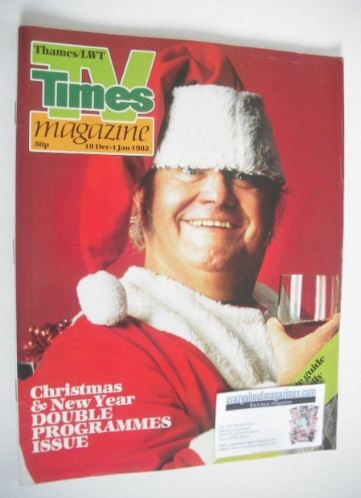 TV Times magazine - Harry Secombe cover (19 December 1981 - 1 January 1982)