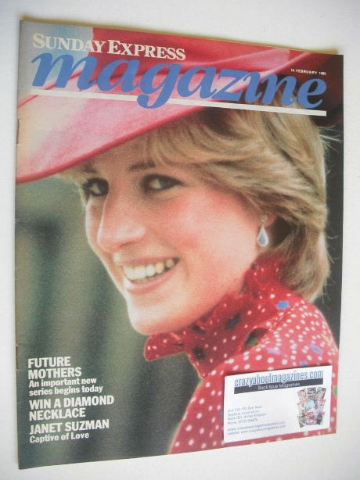<!--1982-02-14-->Sunday Express magazine - 14 February 1982 - Princess Dian