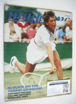 Sunday Express magazine - 17 June 1984 - Jo Durie cover