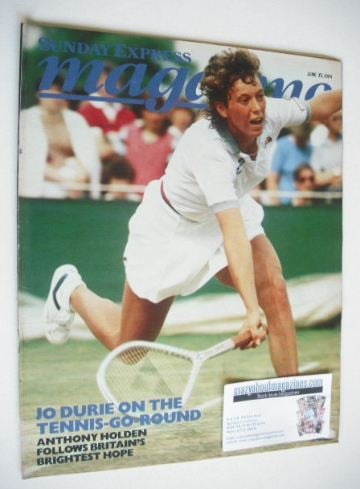 <!--1984-06-17-->Sunday Express magazine - 17 June 1984 - Jo Durie cover