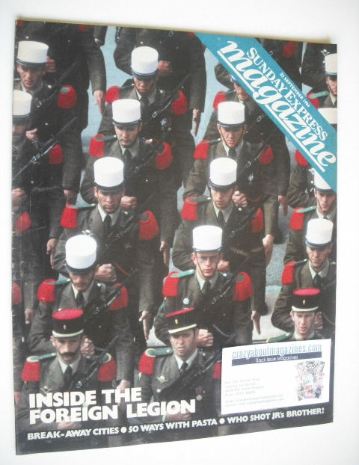 Sunday Express magazine - 23 September 1984 - Inside The Foreign Legion cover