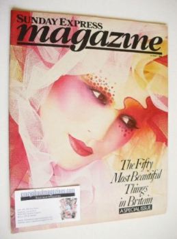 Sunday Express magazine - 12 May 1985 - 50 Most Beautiful Things In Britain cover