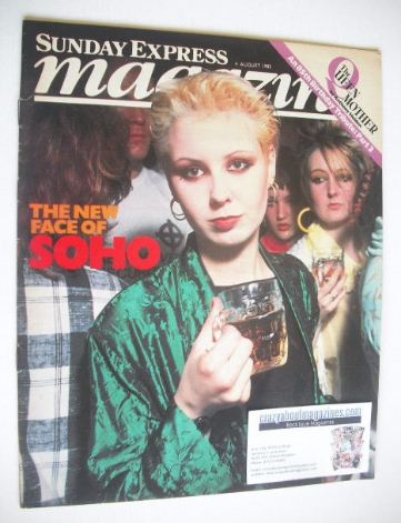 <!--1985-08-04-->Sunday Express magazine - 4 August 1985 - The New Face Of 
