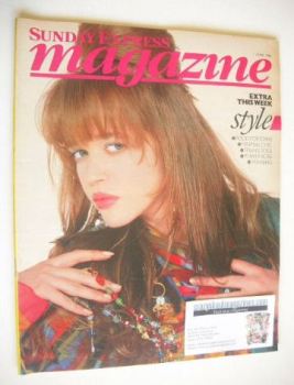 Sunday Express magazine - 1 June 1986 - Style cover