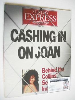 Sunday Express magazine - 3 May 1987 - Joan Collins cover
