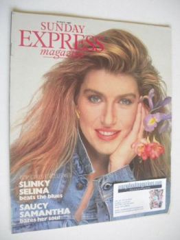 Sunday Express magazine - 10 May 1987 - Selina Scott cover