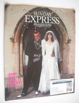 Sunday Express magazine - 31 May 1987 - Matt Belgrano cover