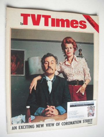TV Times magazine - Coronation Street cover (4-10 December 1971)