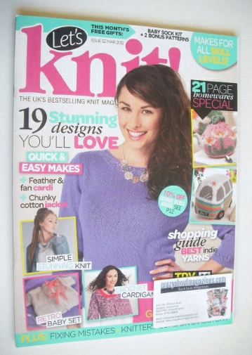 <!--2012-03-->Let's Knit magazine (March 2012 - Issue 52)