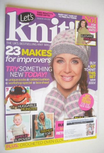 <!--2012-01-->Let's Knit magazine (January 2012 - Issue 50)